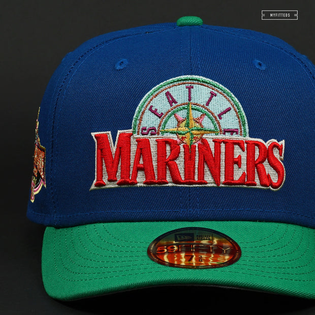 SEATTLE MARINERS 2001 ALL-STAR GAME 1962 WORLD'S FAIR INSPIRED NEW ERA FITTED CAP