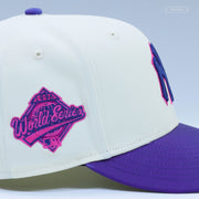 NEW YORK YANKEES 1996 WORLD SERIES COLOR DEVELOP MAGENTA COLOR SHIFTING NEW ERA CAP