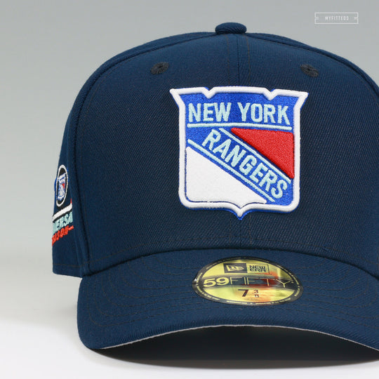 NEW YORK RANGERS 70TH ANNIVERSARY SEASON NIGHTSHADE NEW ERA FITTED