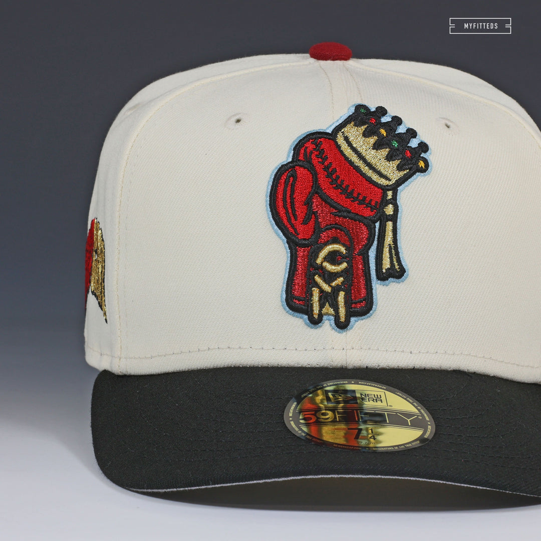 SPOKANE INDIANS KING CARL OFF WHITE NEW ERA FITTED CAP – MYFITTEDS