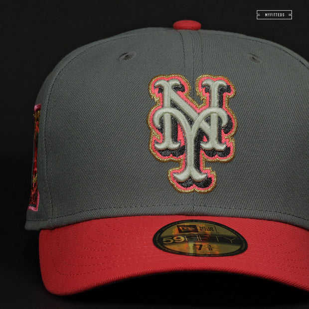NEW YORK METS MIRACLE METS 20TH ANNIVERSARY NYC PIGEON NEW ERA FITTED CAP