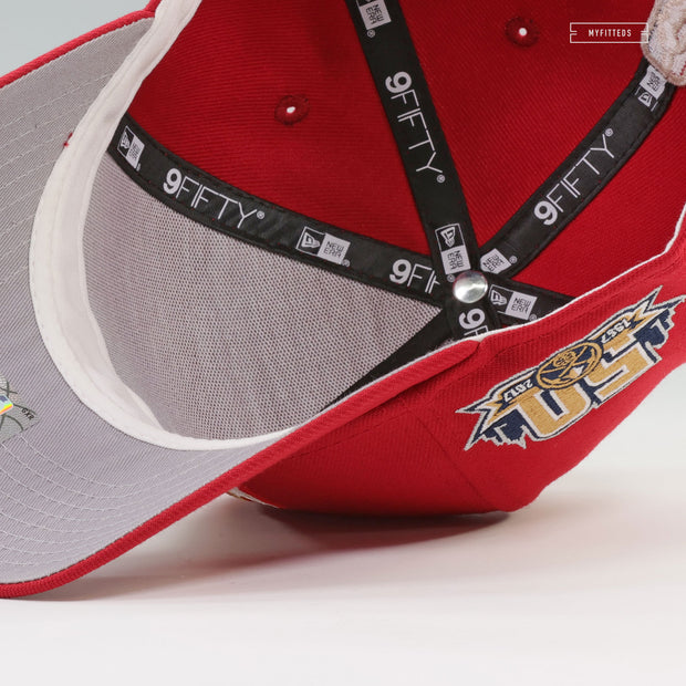 DENVER NUGGETS 1967-2017 50TH ANNIVERSARY NBA HWC 9FIFTY A-FRAME NEW ERA SNAPBACK