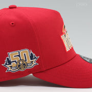 DENVER NUGGETS 1967-2017 50TH ANNIVERSARY NBA HWC 9FIFTY A-FRAME NEW ERA SNAPBACK