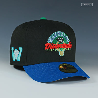 WATERLOO DIAMONDS BASEBALL NES MINI INSPIRED NEW ERA FITTED CAP