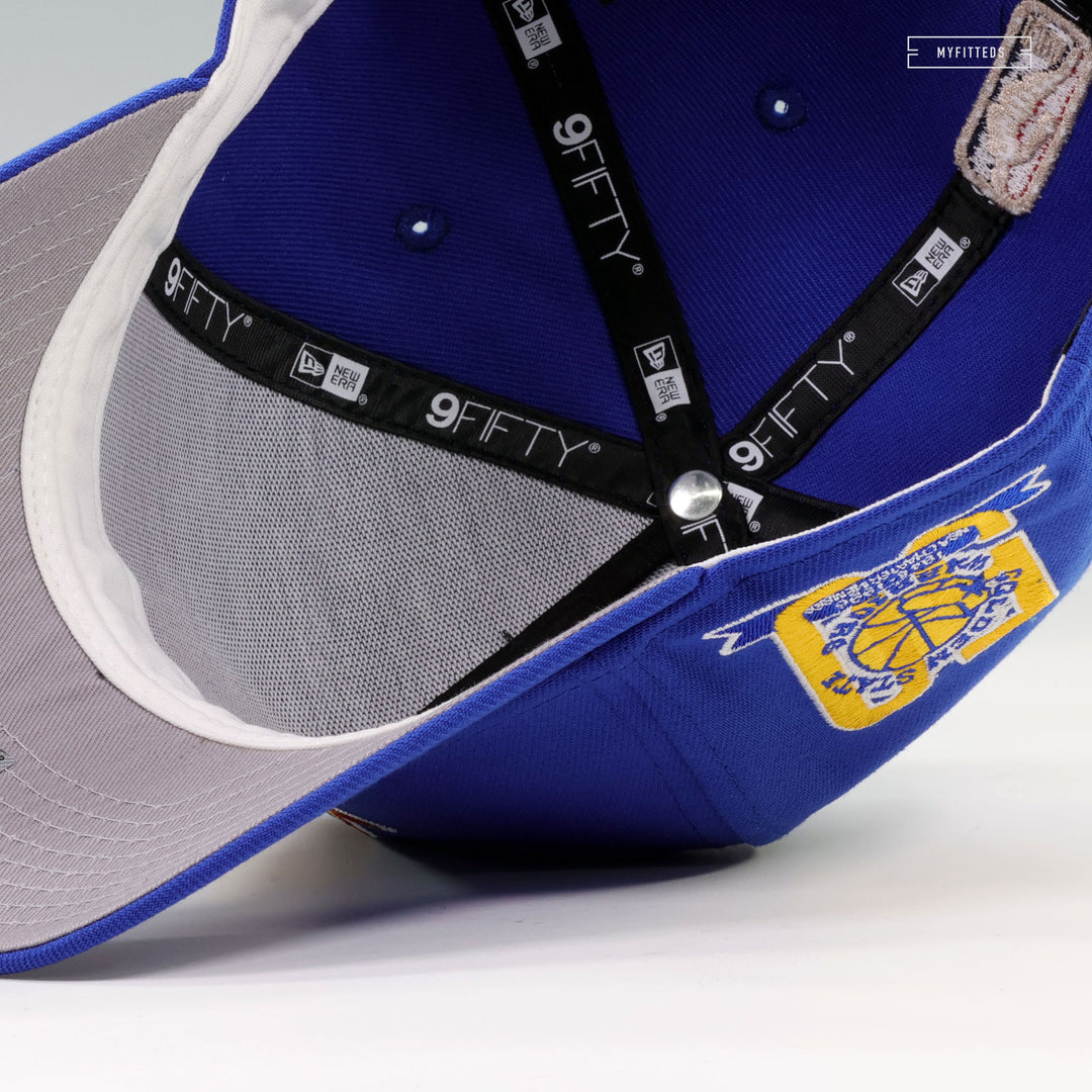 GOLDEN STATE WARRIORS 50TH ANNIVERSARY NBA HWC 9FIFTY A-FRAME NEW