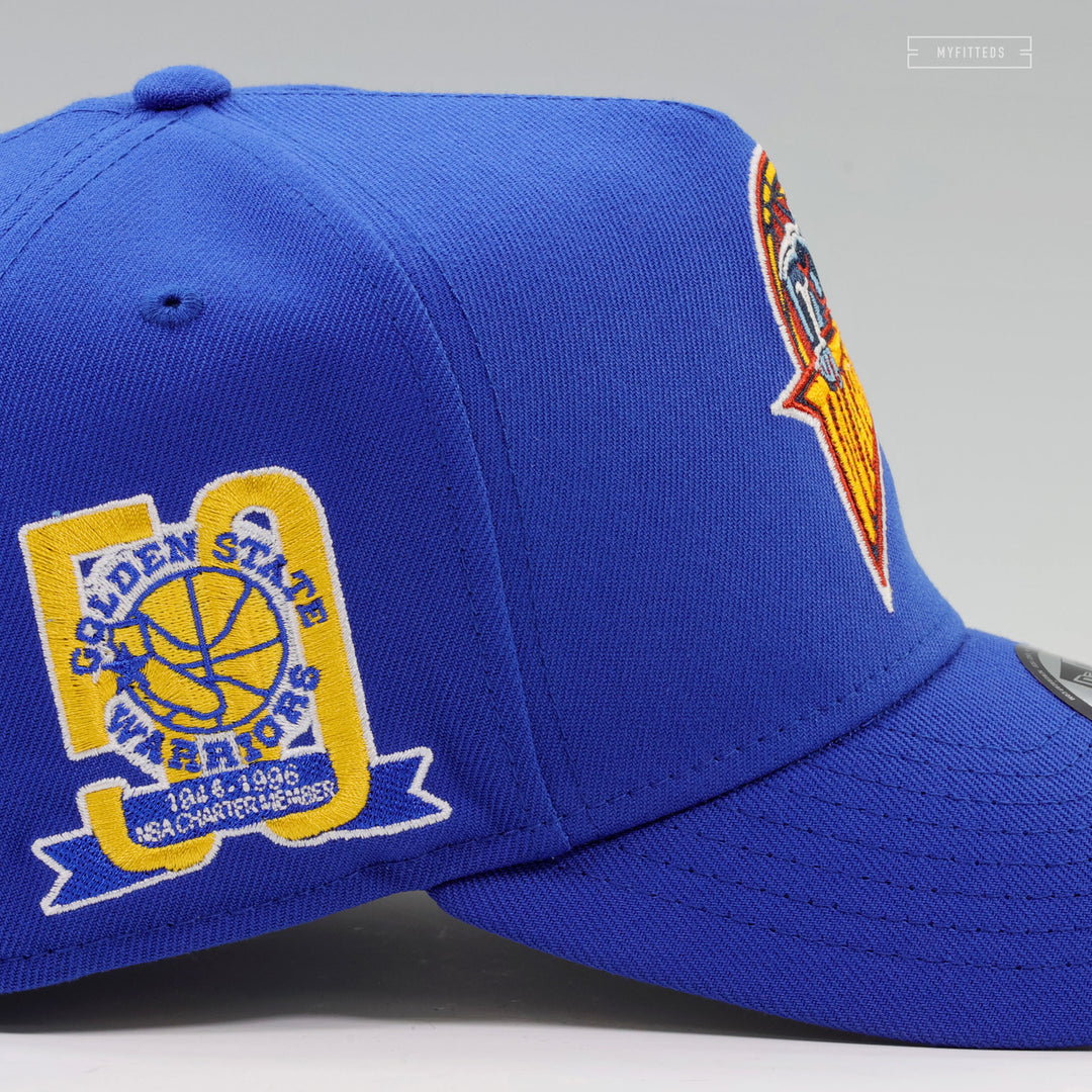 GOLDEN STATE WARRIORS 50TH ANNIVERSARY NBA HWC 9FIFTY A-FRAME NEW