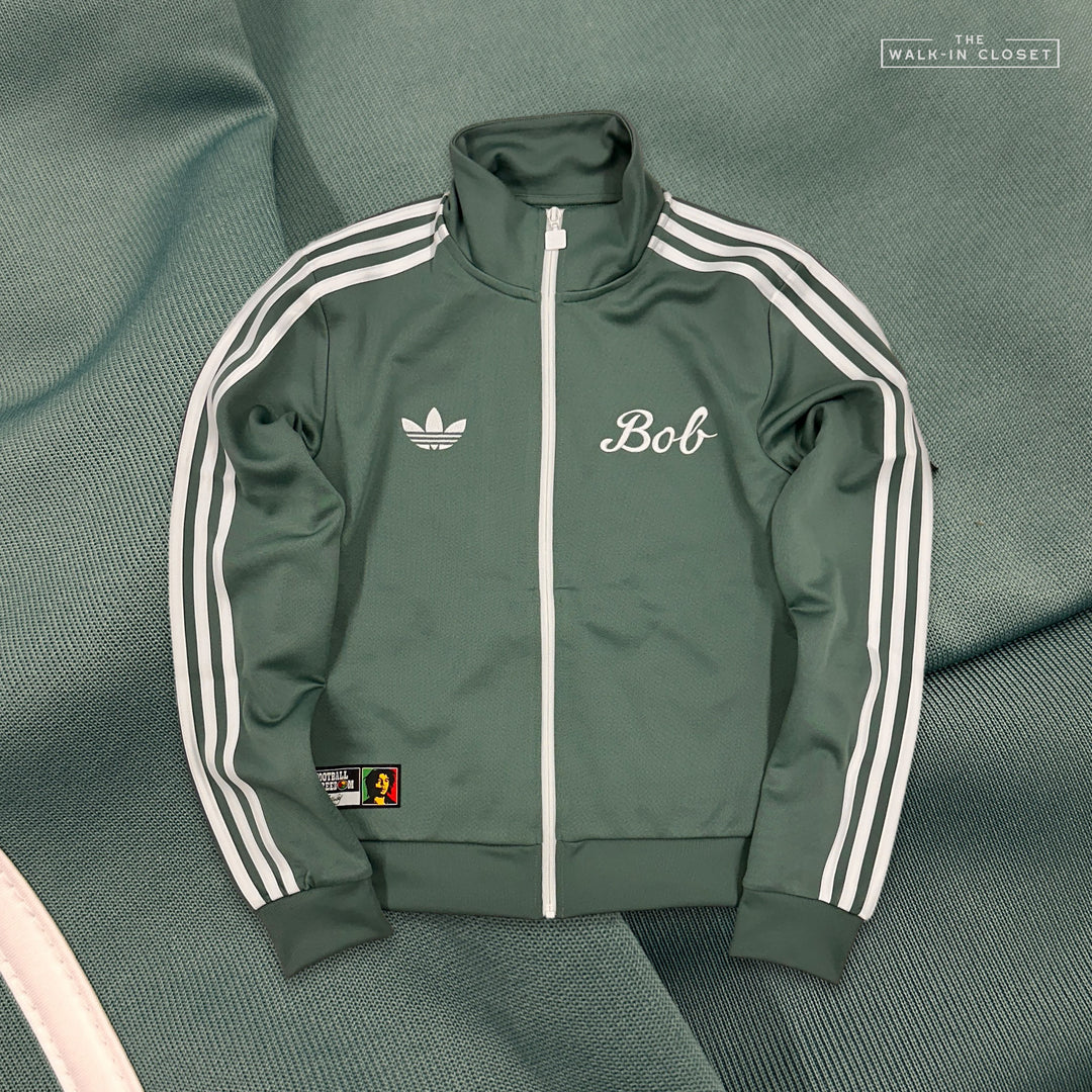 ADIDAS ORIGINALS BOB MARLEY FOOTBALL IS FREEDOM TREFOIL MENS TRACK