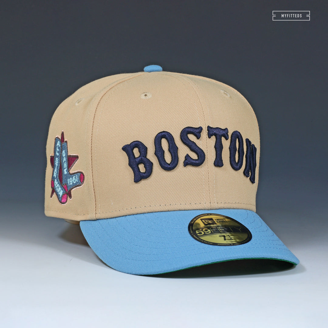 SSZ NEWERA CAP ニューエラ BOSTON RED SOX 1961 MLB ALL STAR GAME CANDIED PECAN NEW ERA FITTED