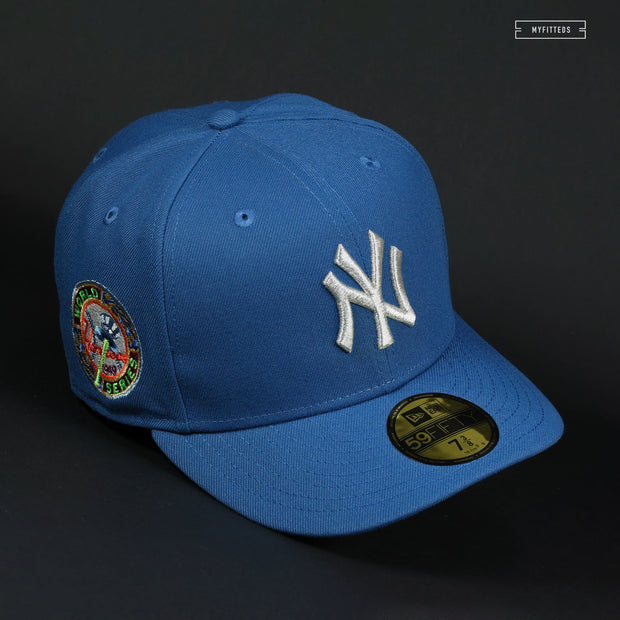 NEW YORK YANKEES 1949 WORLD SERIES LIGHT SERENE SLATE CURRENT LOGO NEW ERA HAT