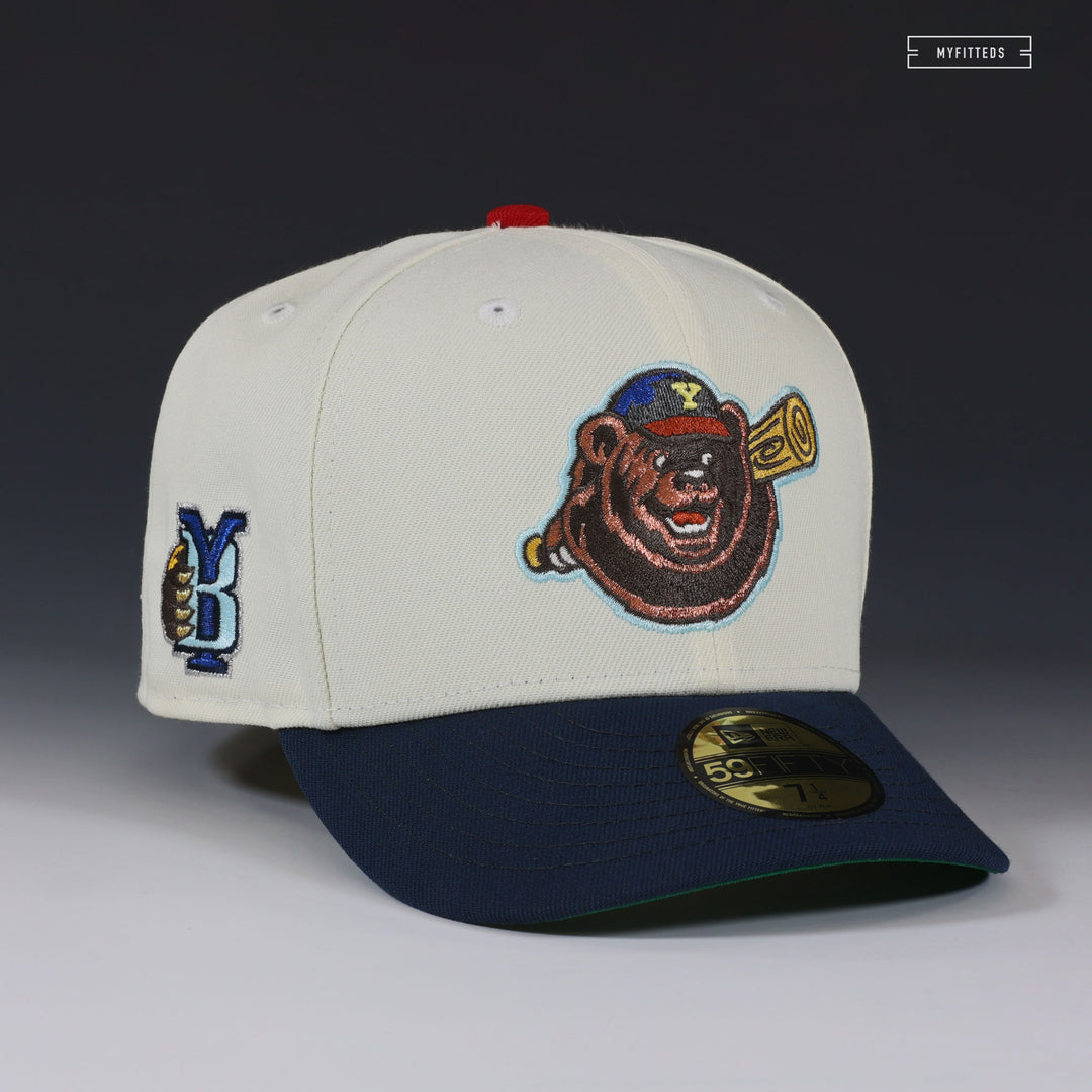 YAKIMA BEARS RETRO OFF WHITE NIGHTSHADE DAYLIGHT NEW ERA FITTED