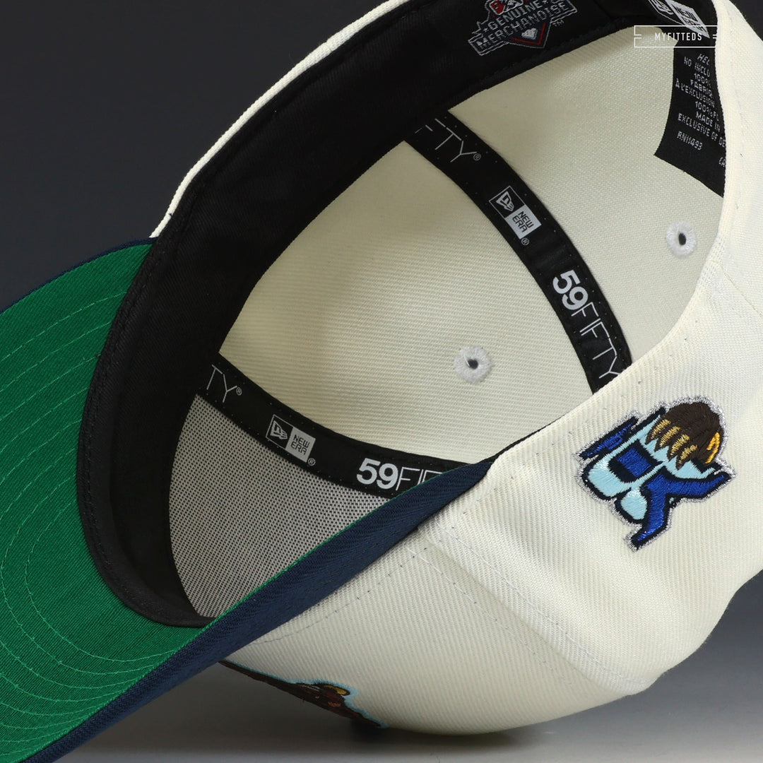 YAKIMA BEARS RETRO OFF WHITE NIGHTSHADE DAYLIGHT NEW ERA FITTED