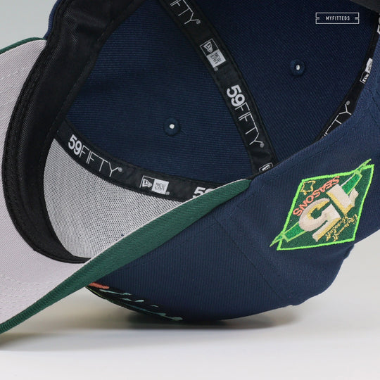 ニューエラ　59fifty マイナーリーグ　GWINNETT STRIPERS Gwinnett Stripers New Era 2024 4th of July Navy On-Field