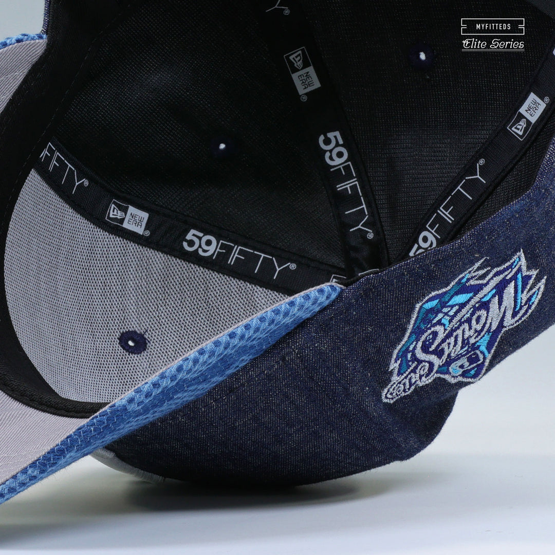 NEW YORK YANKEES 1998 WORLD SERIES WOVEN WASHI SASHIKO DENIM ELITE