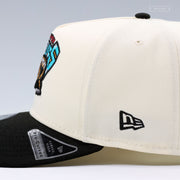 VANCOUVER GRIZZLIES GROWLING GRIZZLY OFF WHITE 9FIFTY A-FRAME NEW ERA SNAPBACK