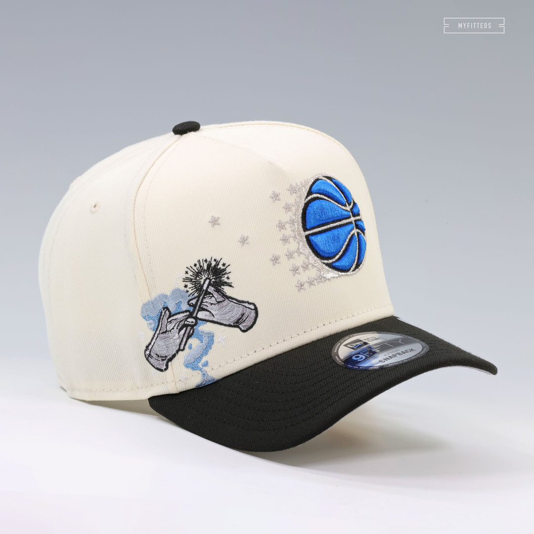 ORLANDO MAGIC NBA HARDWOOD CLASSICS OFF WHITE 9FIFTY A-FRAME NEW