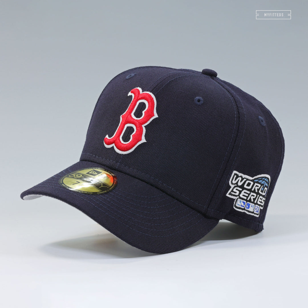 BOSTON RED SOX 2004 WORLD SERIES COOPERSTOWN WOOL NEW ERA FITTED