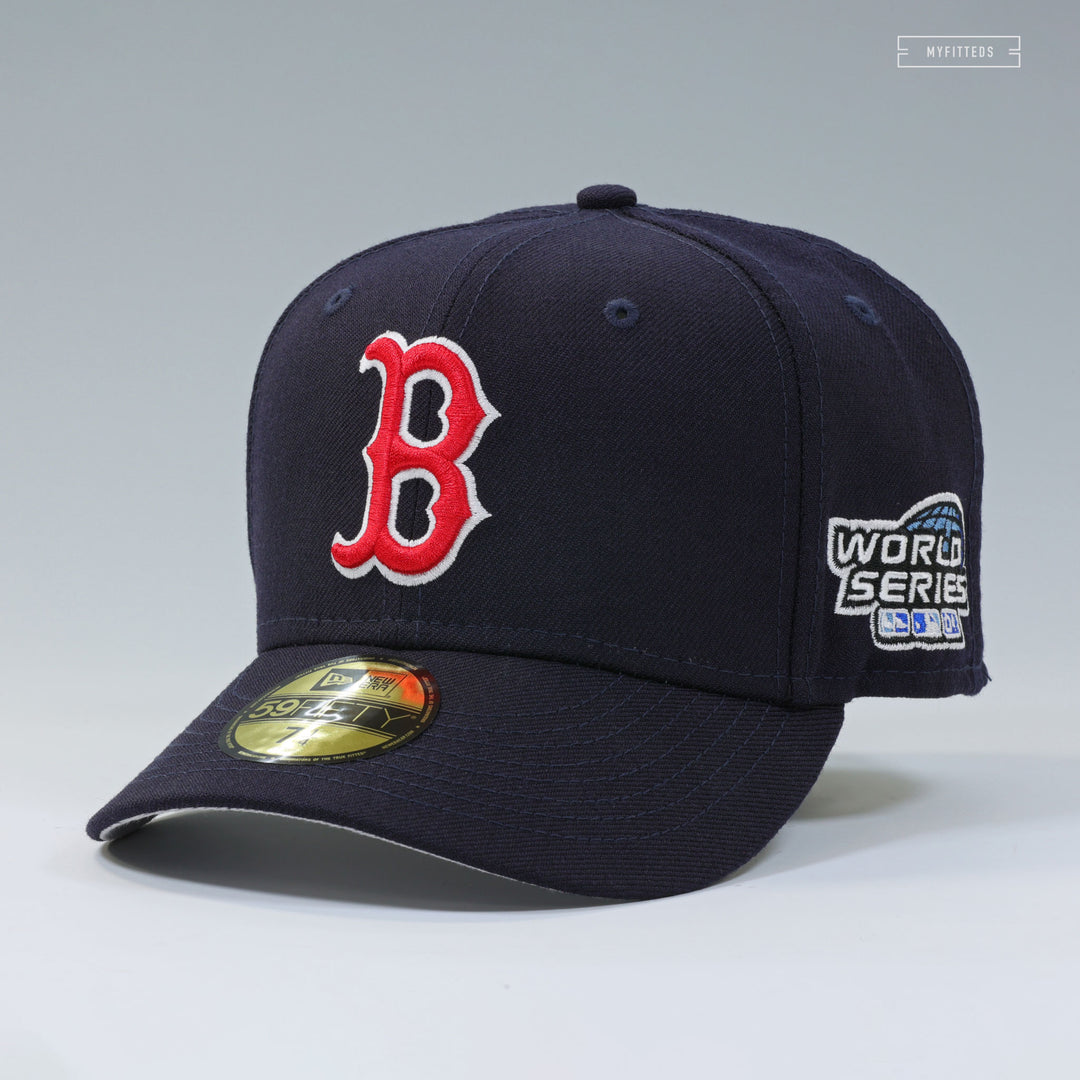 BOSTON RED SOX 2004 WORLD SERIES COOPERSTOWN WOOL NEW ERA FITTED