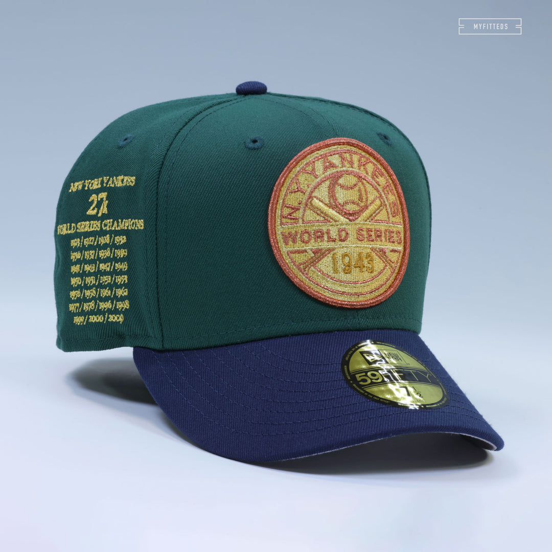 NEW YORK YANKEES 1943 WORLD SERIES 27X WORLD SERIES CHAMPIONS