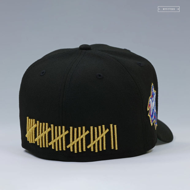 NEW YORK YANKEES 1998 WORLD SERIES CHAMPIONS 27X WS CHAMPS TALLY MARKS NEW ERA FITTED CAP