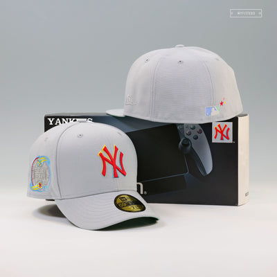 NEW YORK YANKEES 2000 WORLD SERIES SUBWAY SERIES PLAYSTATION PSX INSPIRED NEW ERA FITTED CAP