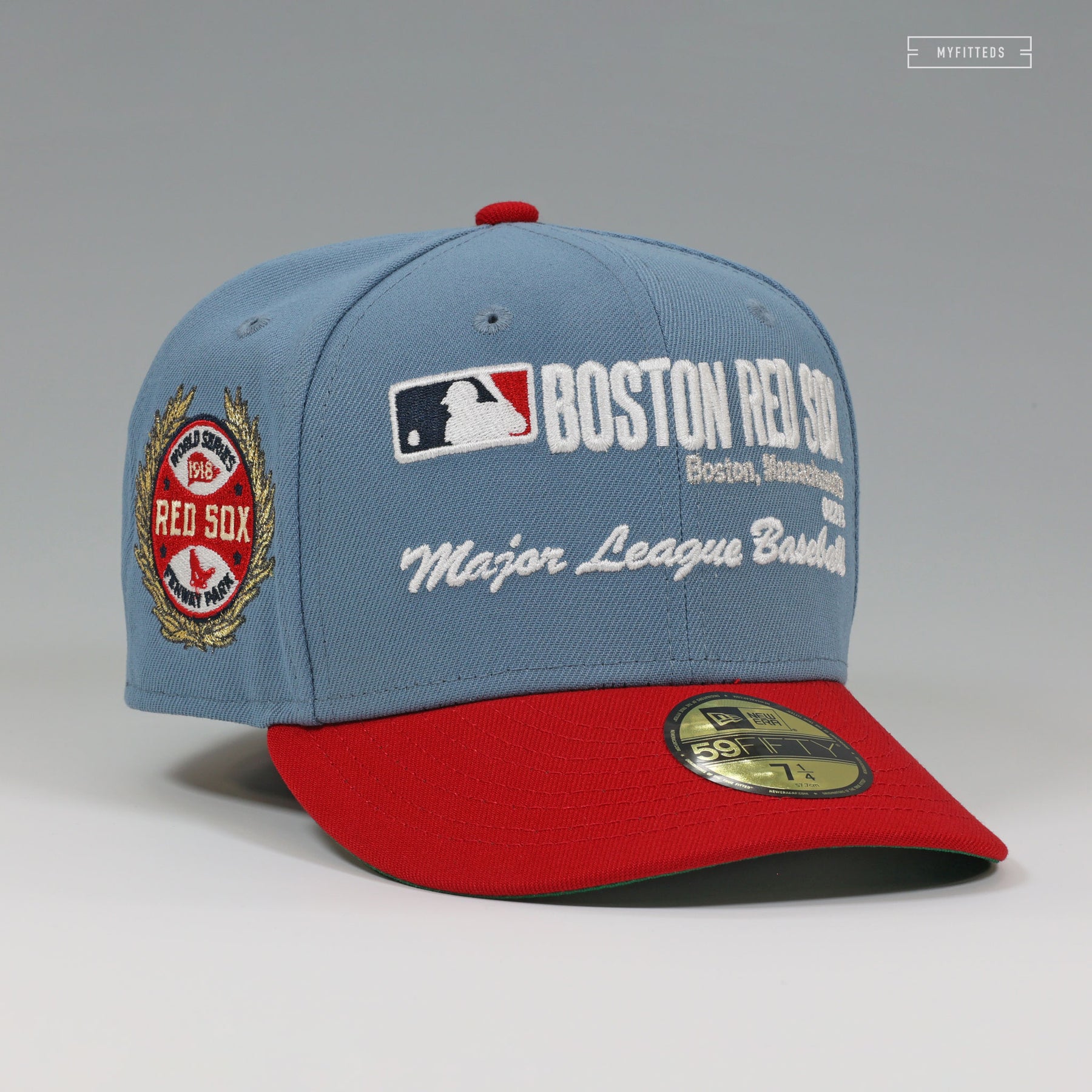 Boston Red Sox Jon Stan Fitted Cap Size : 7 1/8 ( 56.8cm  My fitteds Boston Red Sox banned logo size 7 1/8 brand new main image 2