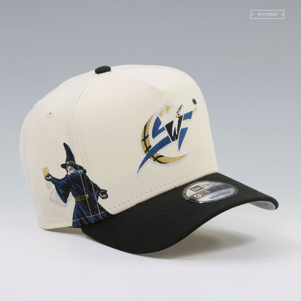 WASHINGTON WIZARDS SPELL CASTING WIZARD NBA HWC 9FIFTY A-FRAME NEW ERA SNAPBACK