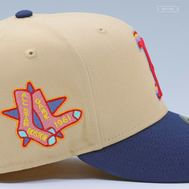 BOSTON RED SOX 1961 MLB ALL-STAR GAME NECCO WAFERS THE FINAL NEW ERA FITTED CAP