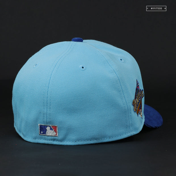 TORONTO BLUE JAYS 1992 WORLD SERIES LEAGUE CHAMPS CATCH THE FEVER NEW ERA HAT