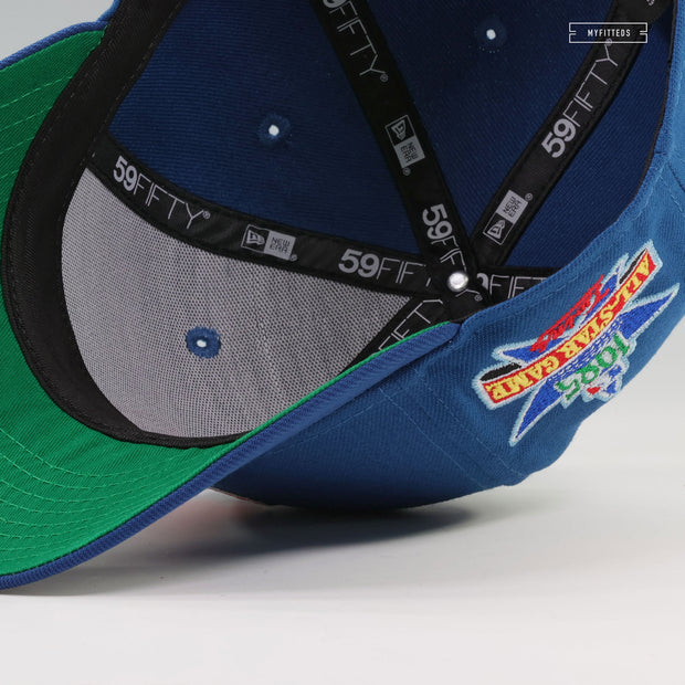 MINNESOTA TWINS 1985 MLB ALL-STAR GAME RETRO VINTAGE TWO TONE NEW ERA FITTED CAP