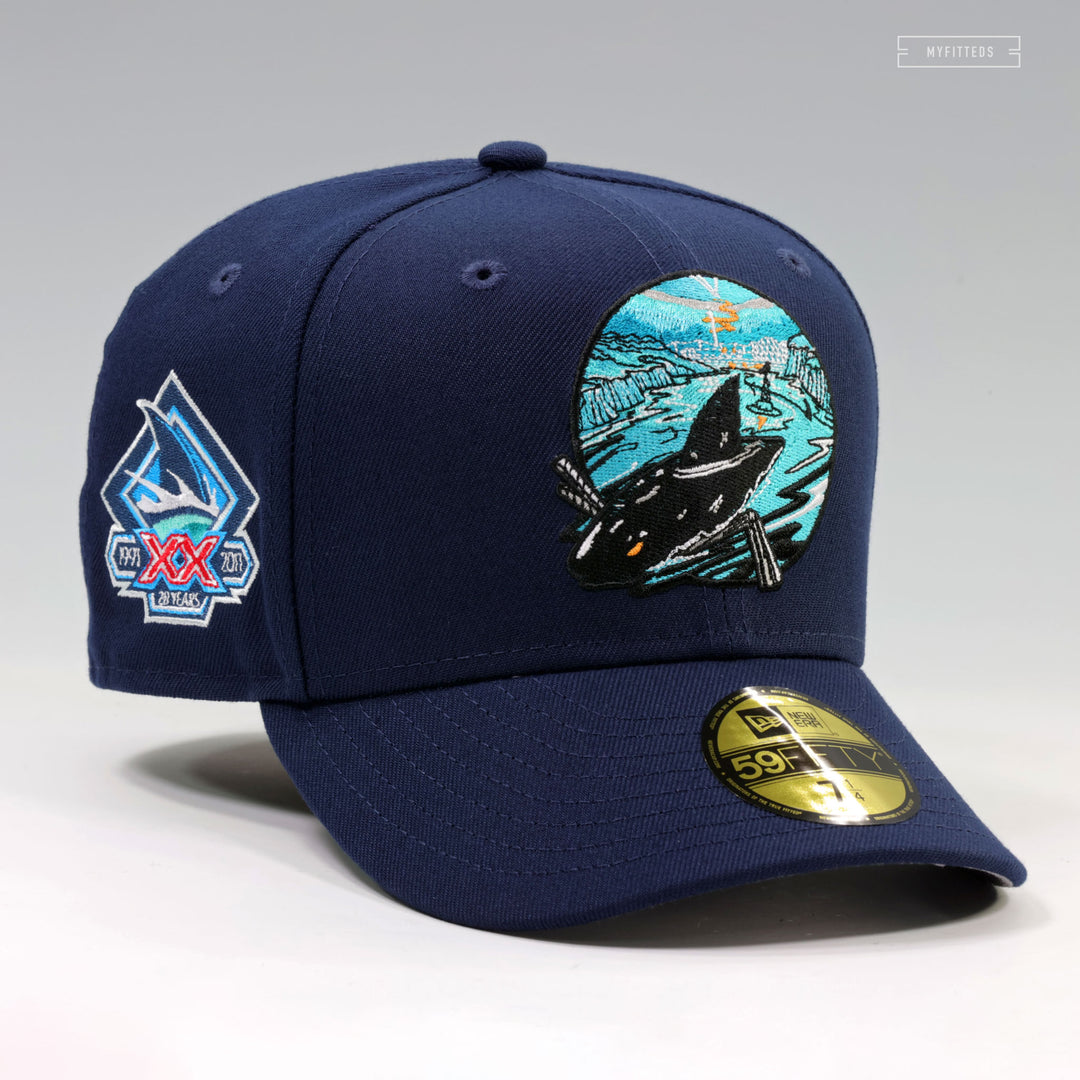 SAN JOSE SHARKS 20 YEARS JEFF MCMILLAN TROUBLED OPEN WATER NEW ERA