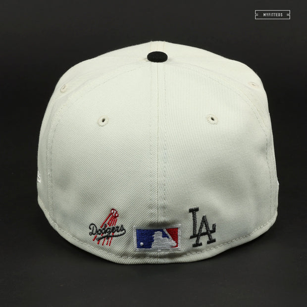 LOS ANGELES DODGERS DODGER STADIUM 60TH ANNIVERSARY OFF WHITE NEW