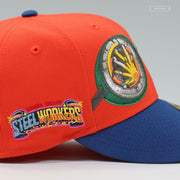 LEHIGH VALLEY IRON PIGS X STEEL WORKERS THEME NIGHT NARUTO GOGGLES INSPIRED NEW ERA CAP