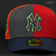 NEW YORK YANKEES 1998 WORLD SERIES JUNIOR'S HAT COOL RUNNINGS NEW ERA FITTED CAP