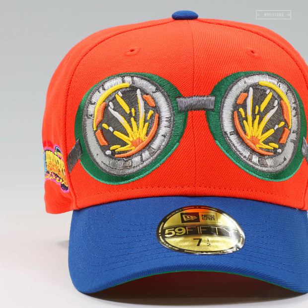 LEHIGH VALLEY IRON PIGS X STEEL WORKERS THEME NIGHT NARUTO GOGGLES INSPIRED NEW ERA CAP