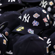 NEW YORK YANKEES WORLD SERIES AND MILESTONES VARSITY JACKET ELITE SERIES NEW ERA CAP
