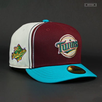 MINNESOTA TWINS 1987 WORLD SERIES "FOR THE DUCKS OF MINNEAPOLIS" NEW ERA FITTED CAP