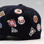 NEW YORK YANKEES WORLD SERIES AND MILESTONES VARSITY JACKET ELITE SERIES NEW ERA CAP