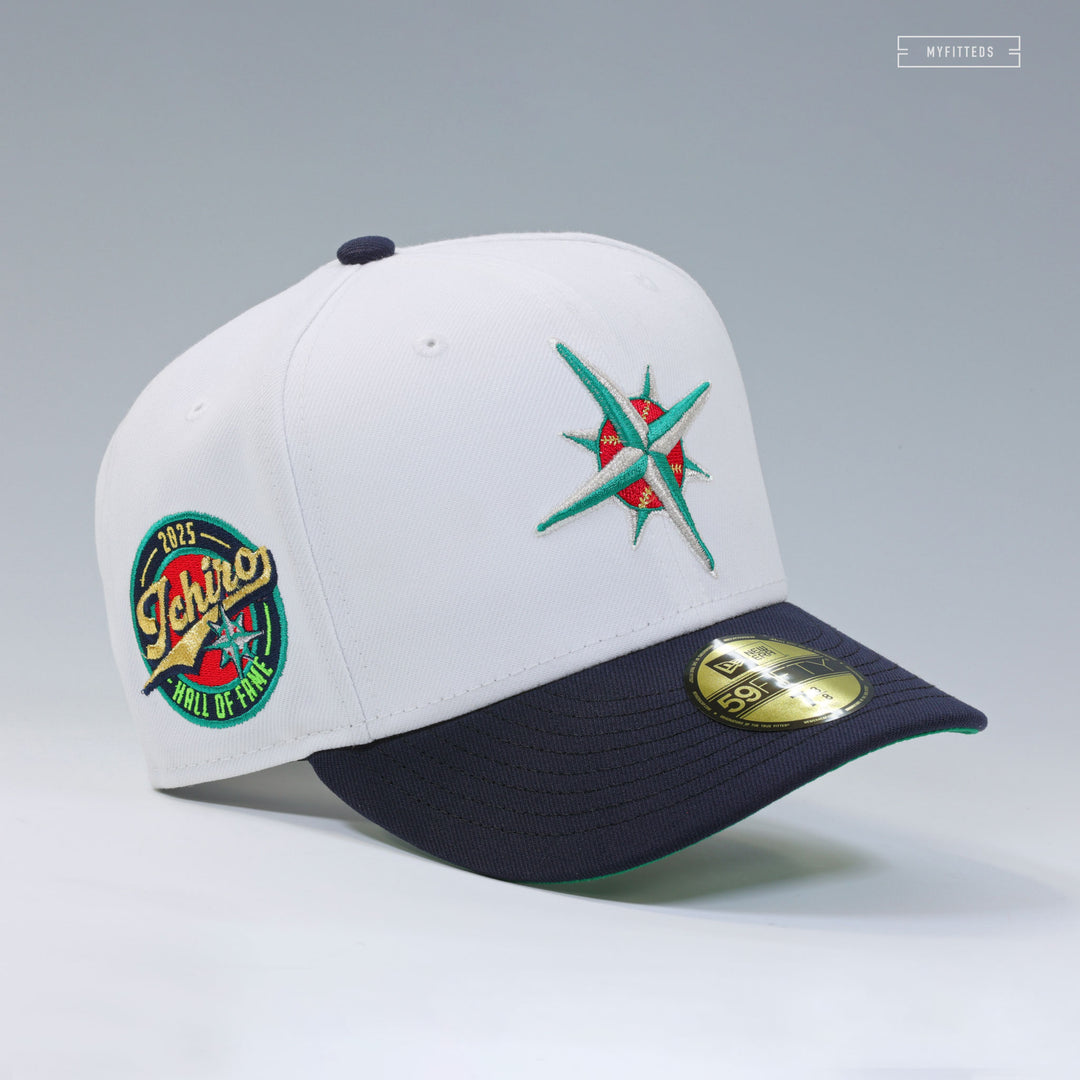ウェア DREW PEARSON SEATLE MARINERS ICHIRO CAP Vintage Ichiro Suzuki X Drew Pearson Hat Seattle Mariners
