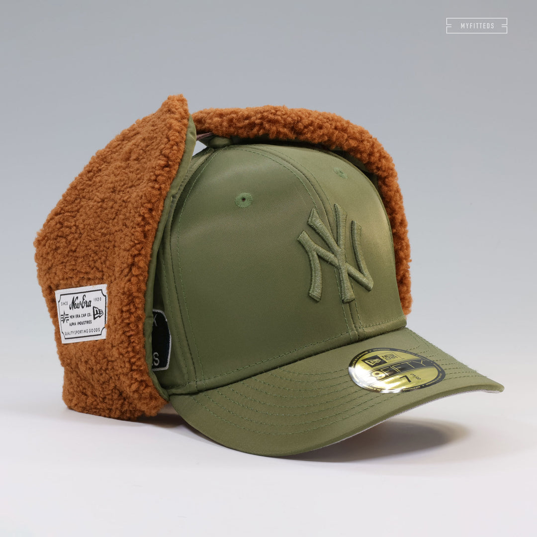 NEW YORK YANKEES X ALPHA INDUSTRIES AVIATOR DOG EAR NEW ERA