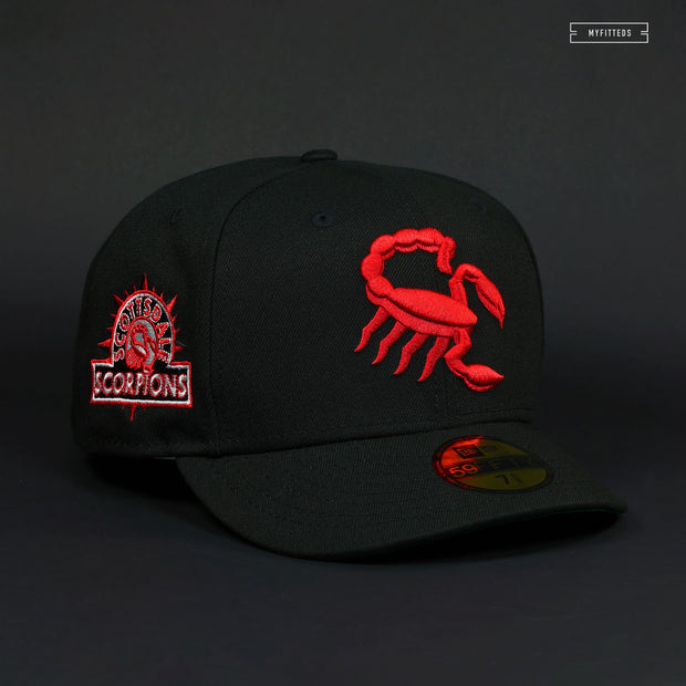 SCOTTSDALE SCORPIONS JERSEY SLEEVE PATCH PRIMARY NEW ERA FITTED CAP