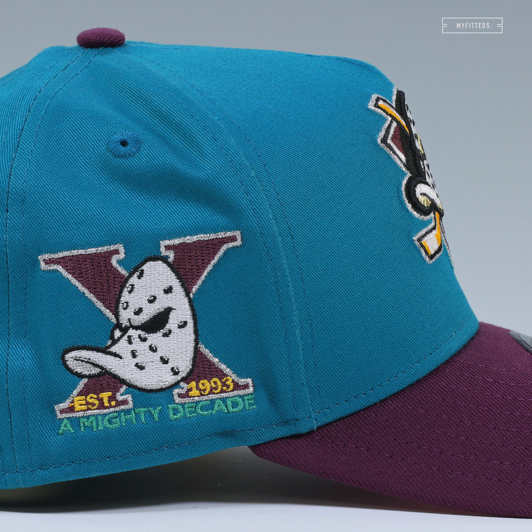 ANAHEIM MIGHTY DUCKS A MIGHTY DECADE SHY PINK UV NEW ERA 9FIFTY A
