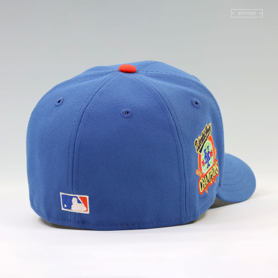 NEW YORK METS 1986 WORLD SERIES CHAMPIONS VINTAGE WEATHERED LOOK