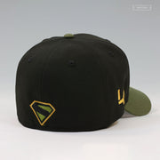 SUPERMAN™ 2025 MOVIE LUTHORCORP™ JET BLACK ARMY OLIVE NEW ERA FITTED CAP