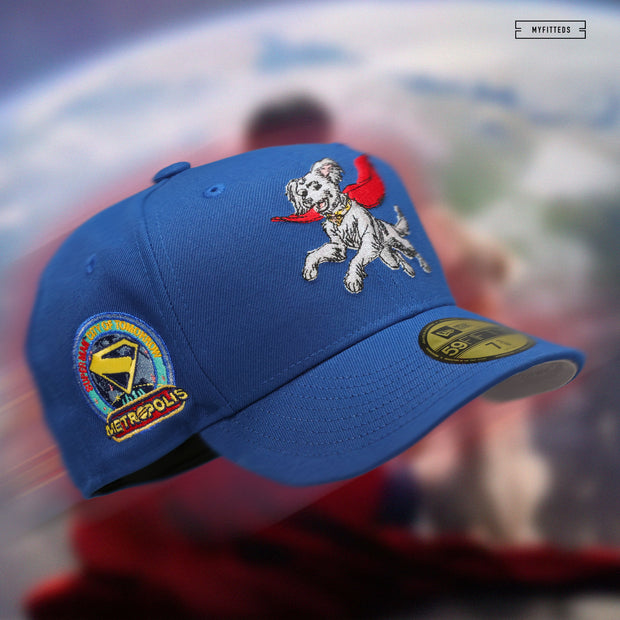 SUPERMAN™ 2025 MOVIE KRYPTO™ METROPOLIS COMETS™ CITY OF TOMORROW NEW ERA FITTED CAP