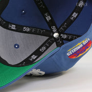 COMPTON, CALIFORNIA LOS ANGELES DODGERS INSPIRED VINTAGE WEATHERED LOOK NEW ERA FITTED CAP