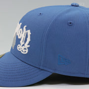 COMPTON, CALIFORNIA LOS ANGELES DODGERS INSPIRED VINTAGE WEATHERED LOOK NEW ERA FITTED CAP
