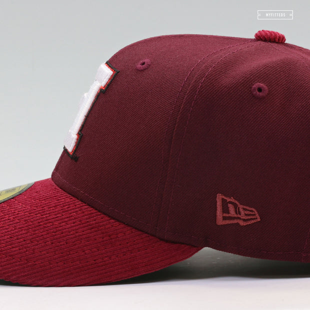 HARVARD UNIVERSITY HARVARD CRIMSON VERITAS SIDE PATCH NEW ERA FITTED C ...