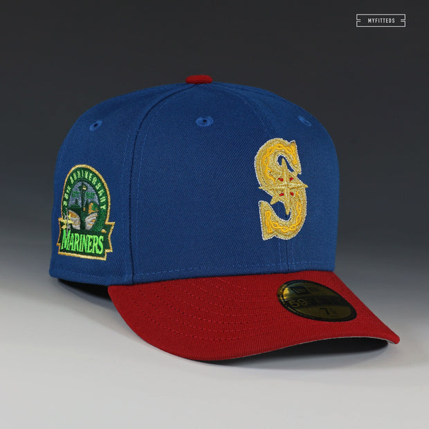 SEATTLE MARINERS 30TH ANNIVERSARY DUCK TALES SCROOGE MCDUCK NEW ERA FITTED CAP