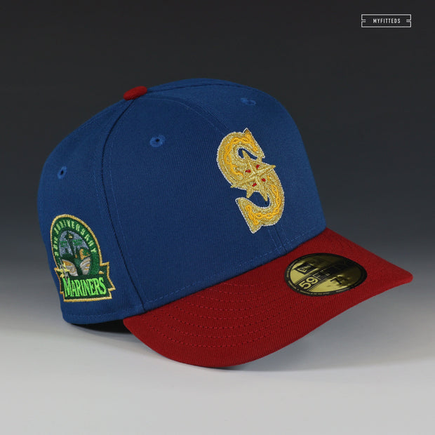 SEATTLE MARINERS 30TH ANNIVERSARY DUCK TALES SCROOGE MCDUCK NEW ERA FITTED CAP