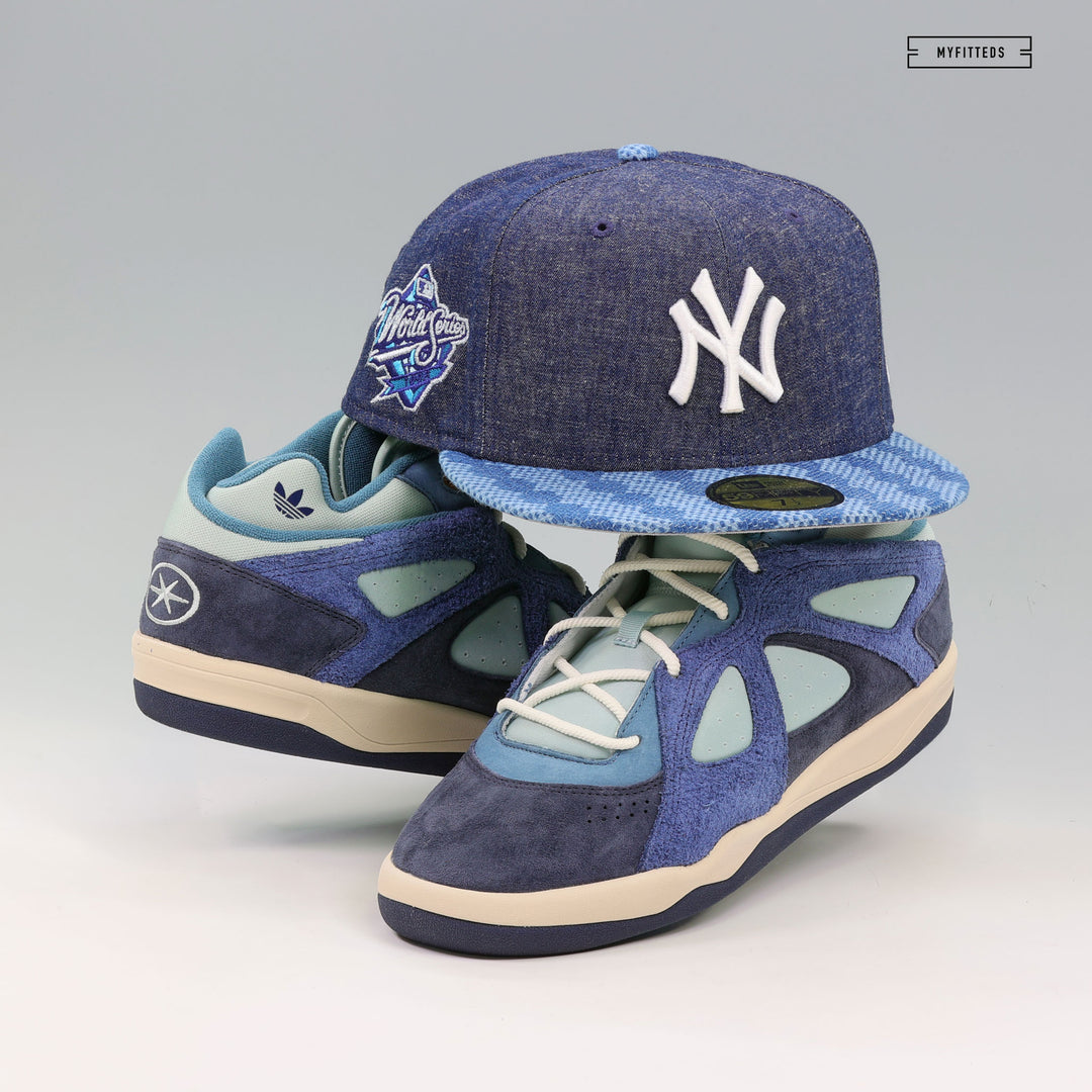 NEW YORK YANKEES 1998 WORLD SERIES WOVEN WASHI SASHIKO DENIM ELITE